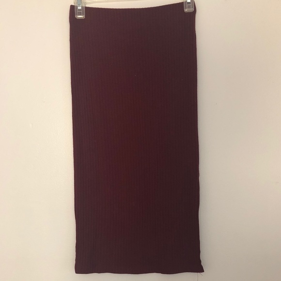 forever 21 Marron skirt - Picture 1 of 2